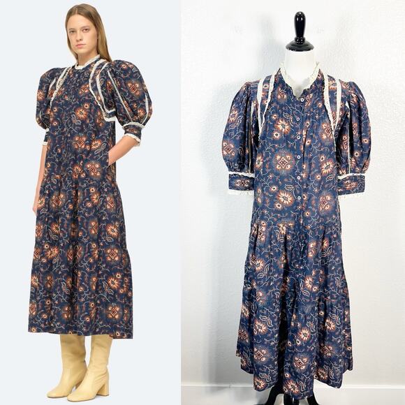 Sea New York NWT Womens Robina Button Down Dress Size X-Small - Picture 1 of 16